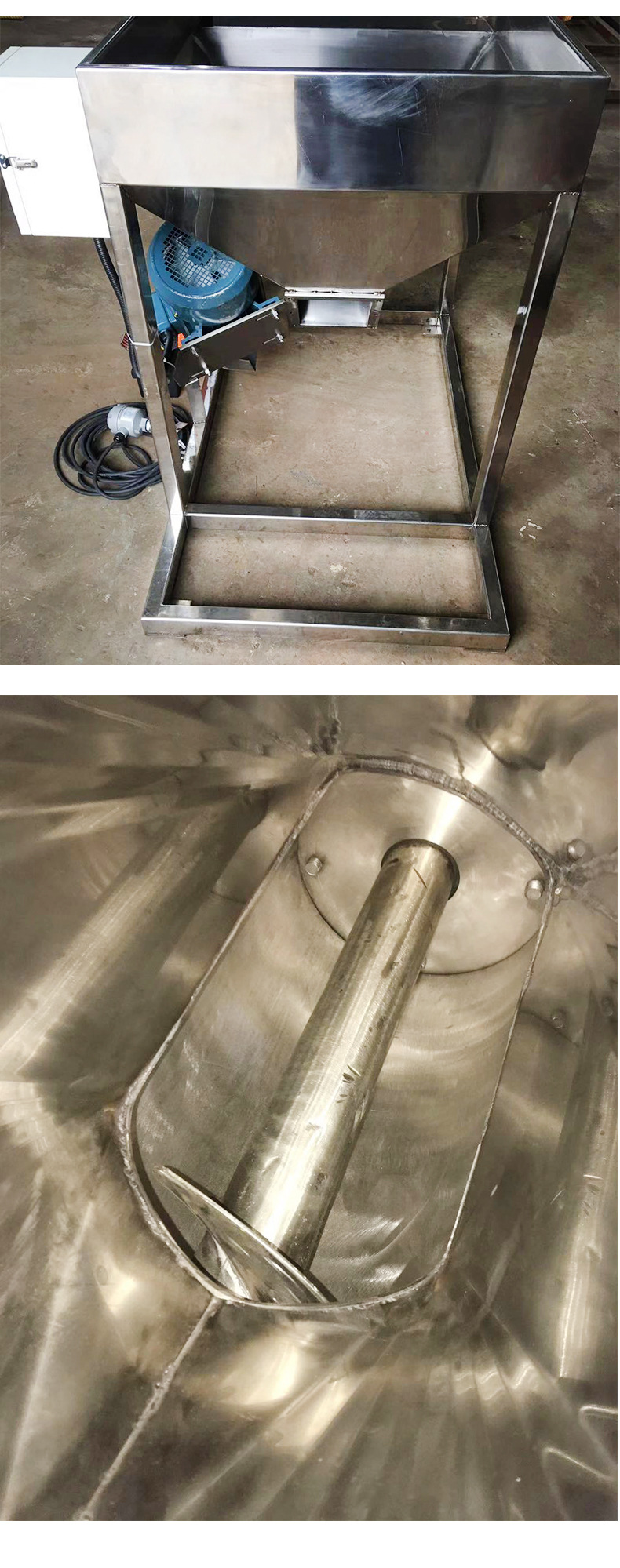 移動(dòng)式不銹鋼螺旋上料機(jī) 移動(dòng)式不銹鋼螺旋上料機(jī)